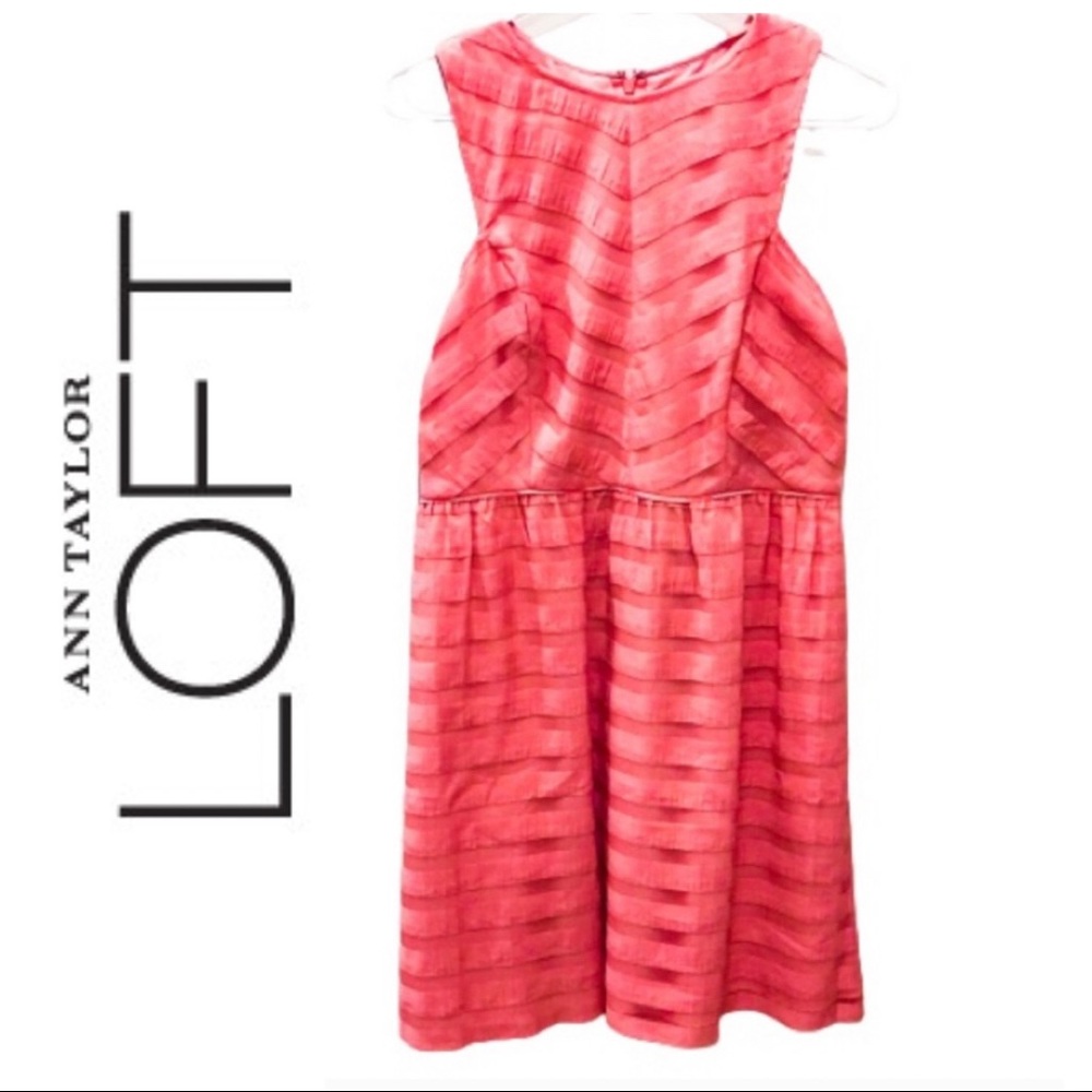 LOFT Women’s Dress Coral - Size 6